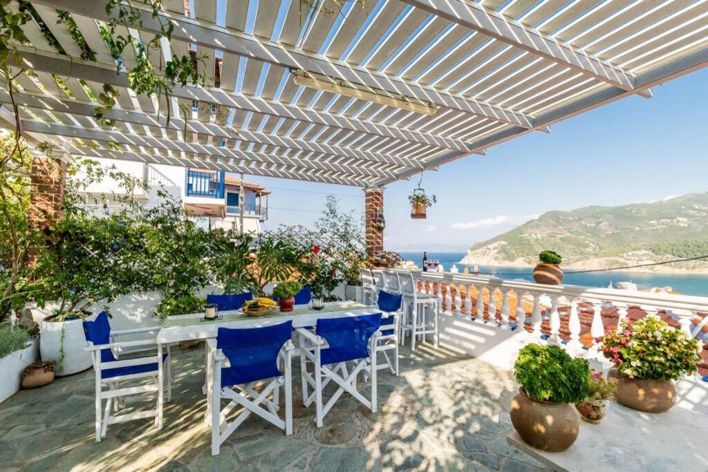 Blue Heaven Villa , Skopelos Chora Greece Panormos  エクステリア 写真