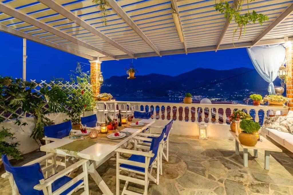 Blue Heaven Villa , Skopelos Chora Greece Panormos  エクステリア 写真